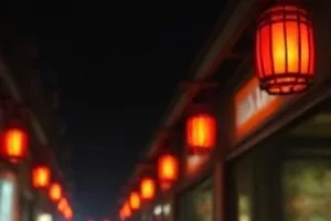 旧胶片档案封面，成排胶片盒在架子上落满灰尘