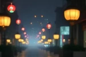 夏日终曲封面，傍晚海边最后一点橘色余光